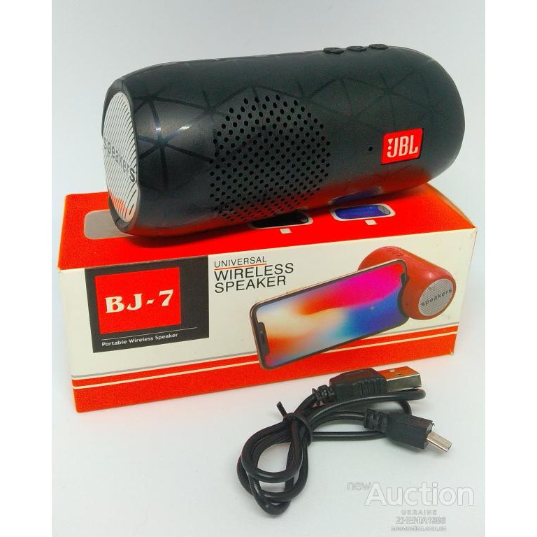 Speaker Bluetooth JBL BJ-7 Universal Standing Smartphone Portable Wireless Speaker Bisa TF SD Card-4