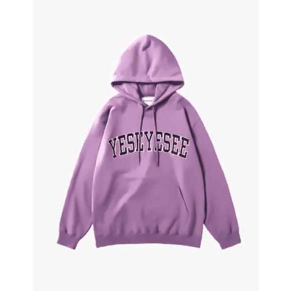 Hoodie Cewek Cowok Yeseyesee Outfit K-pop Idol Seulgi Doyoung