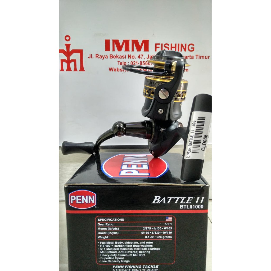 Cuci Gudang Reel PENN BATTLE II 1000
