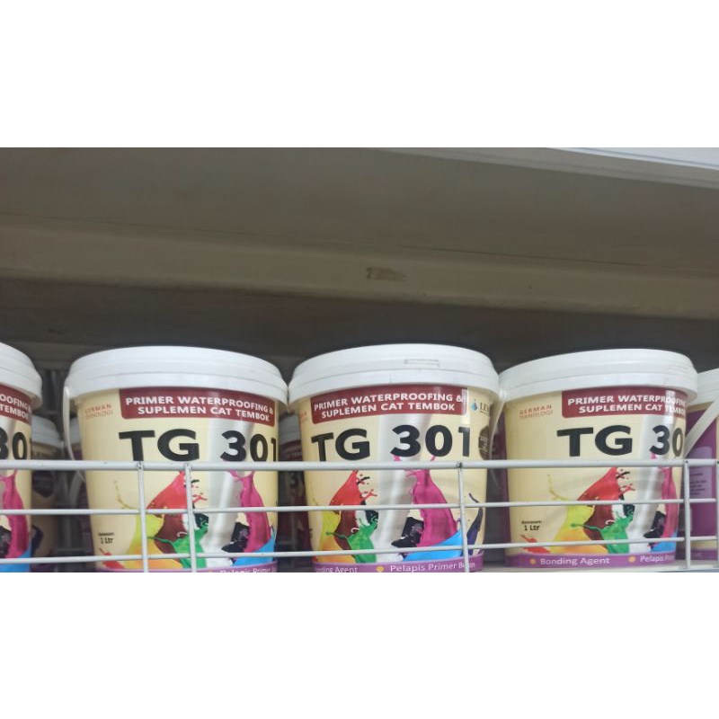 Lemkra Tg 301 Primer Waterproofing & Suplemen Cat Tembok 1 liter