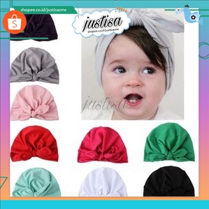 Promo !! TURBAN BAYI VINATA POLOS PITA- TURBAN ANAK MURAH