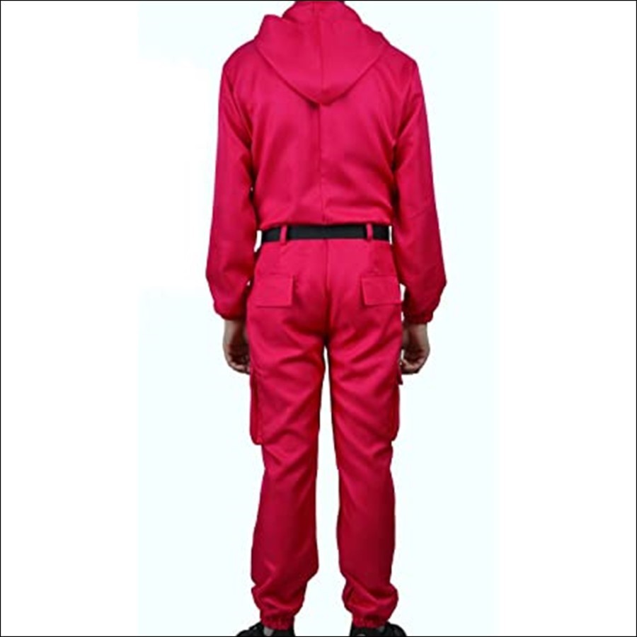 Squid Jumpsuit Kostum Guard/Penjaga/Staff/Cosplay