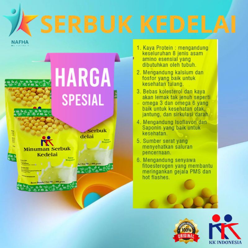 

3 Pack Susu Serbuk Kedelai