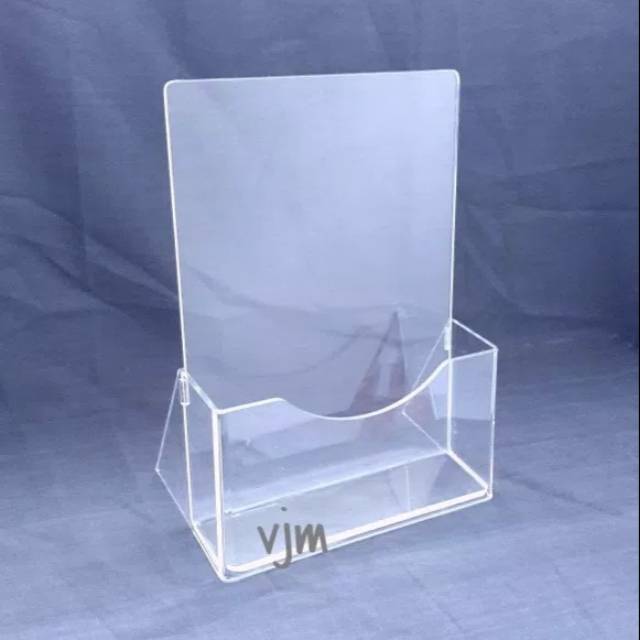 

Brosur holder f:2 atau a5 , standing brosur , signage display