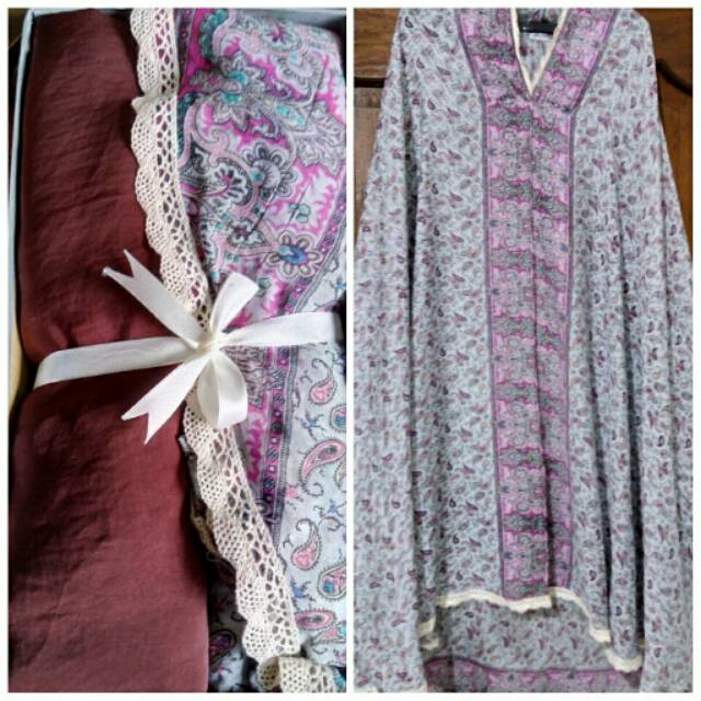 Mukena katun sutra premium jumbo