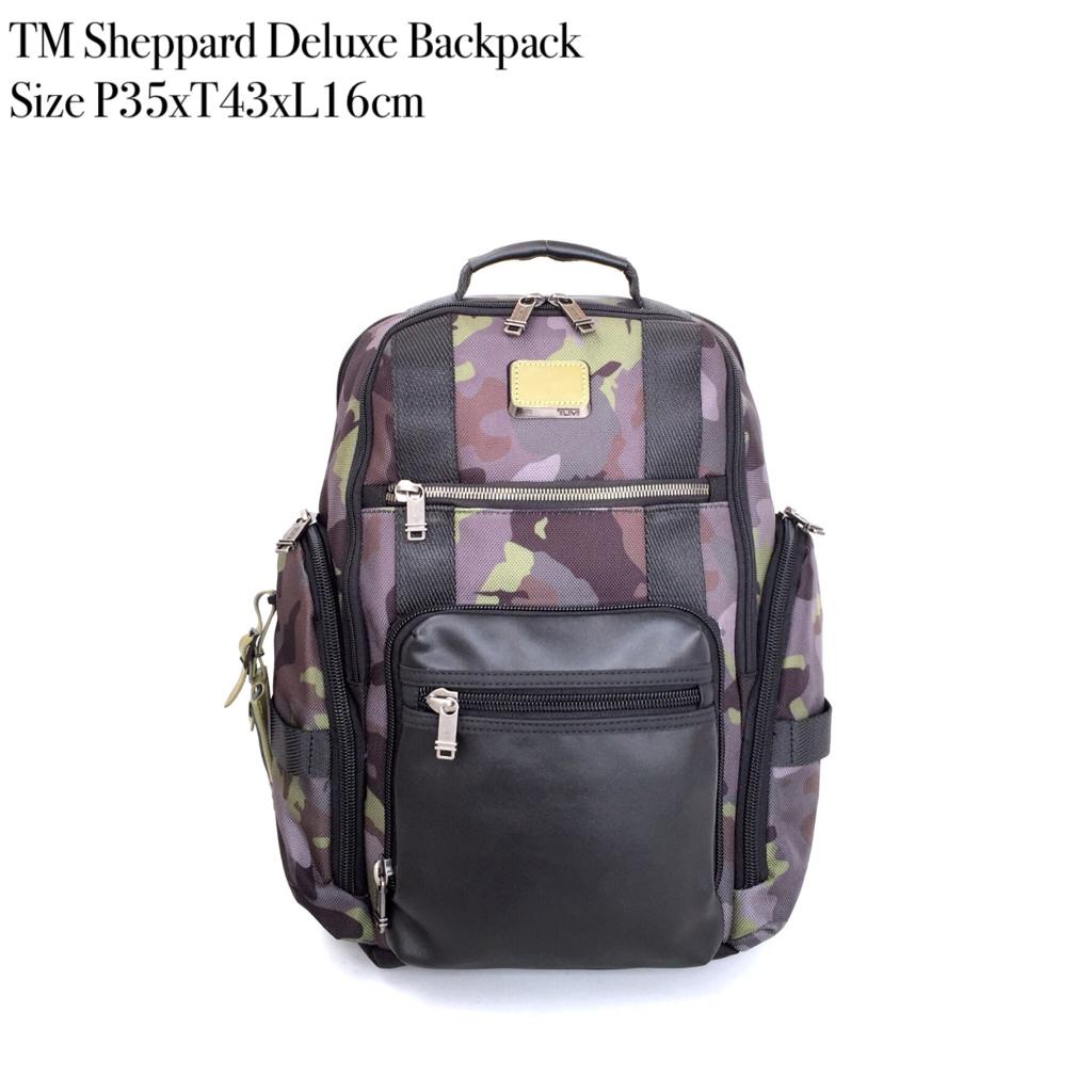 TAS Ransel Tumi Sheppard Deluxe BACKPACK / TUMI ALPHA BRAVO SHEPPARD
