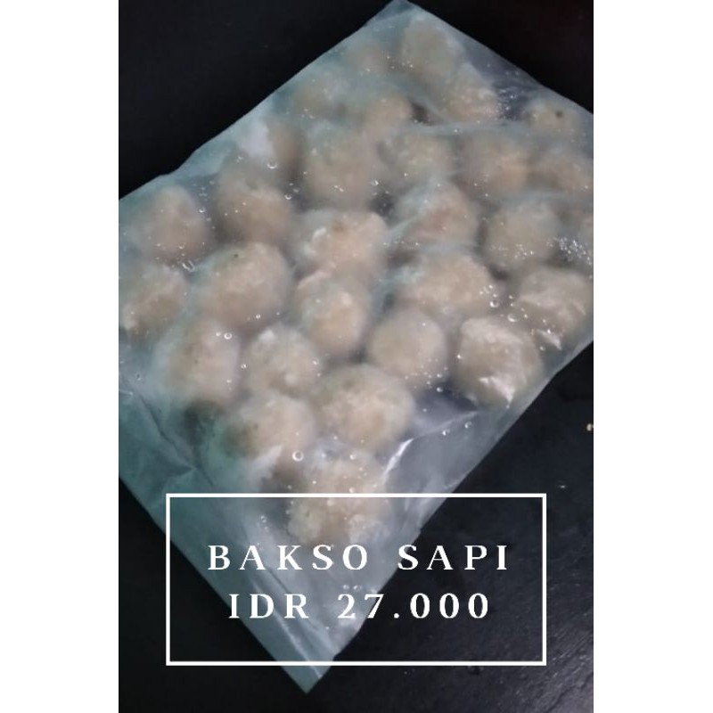 

Bakso Sapi Asli Frozen