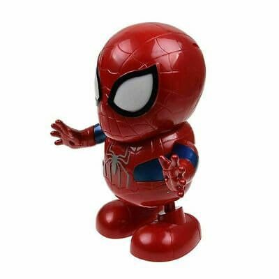 New Trend! MAINAN ANAK ROBOT SPIDERMAN DANCE DANCING MUSIK ROBOT SMART SUPERHERO