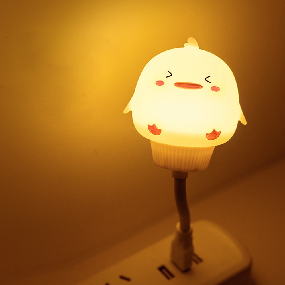 Lampu Meja Led USB Motif Kartun Lucu Dengan Remote Control Untuk Kamar Tidur