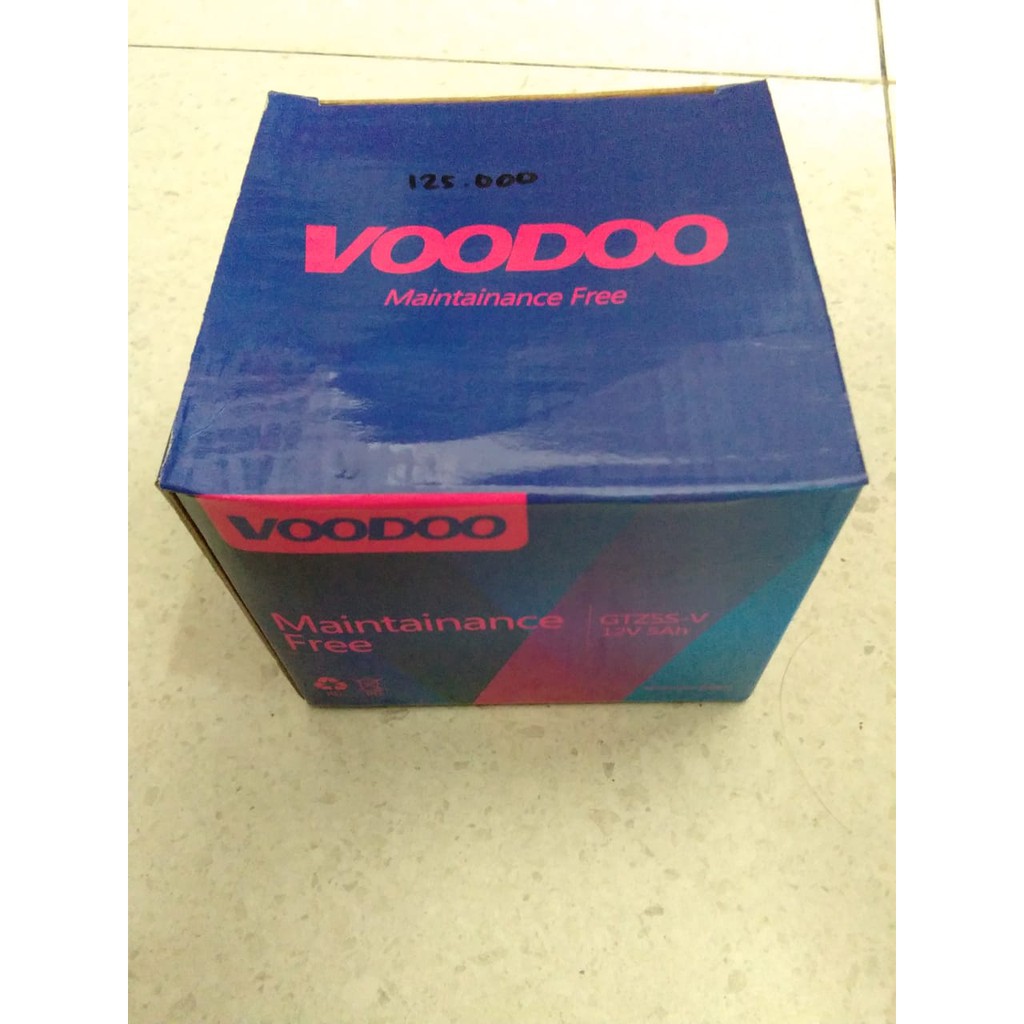 AKI MOTOR KERING VOODOO GTZ5S GTZ5-S 12V 5AH