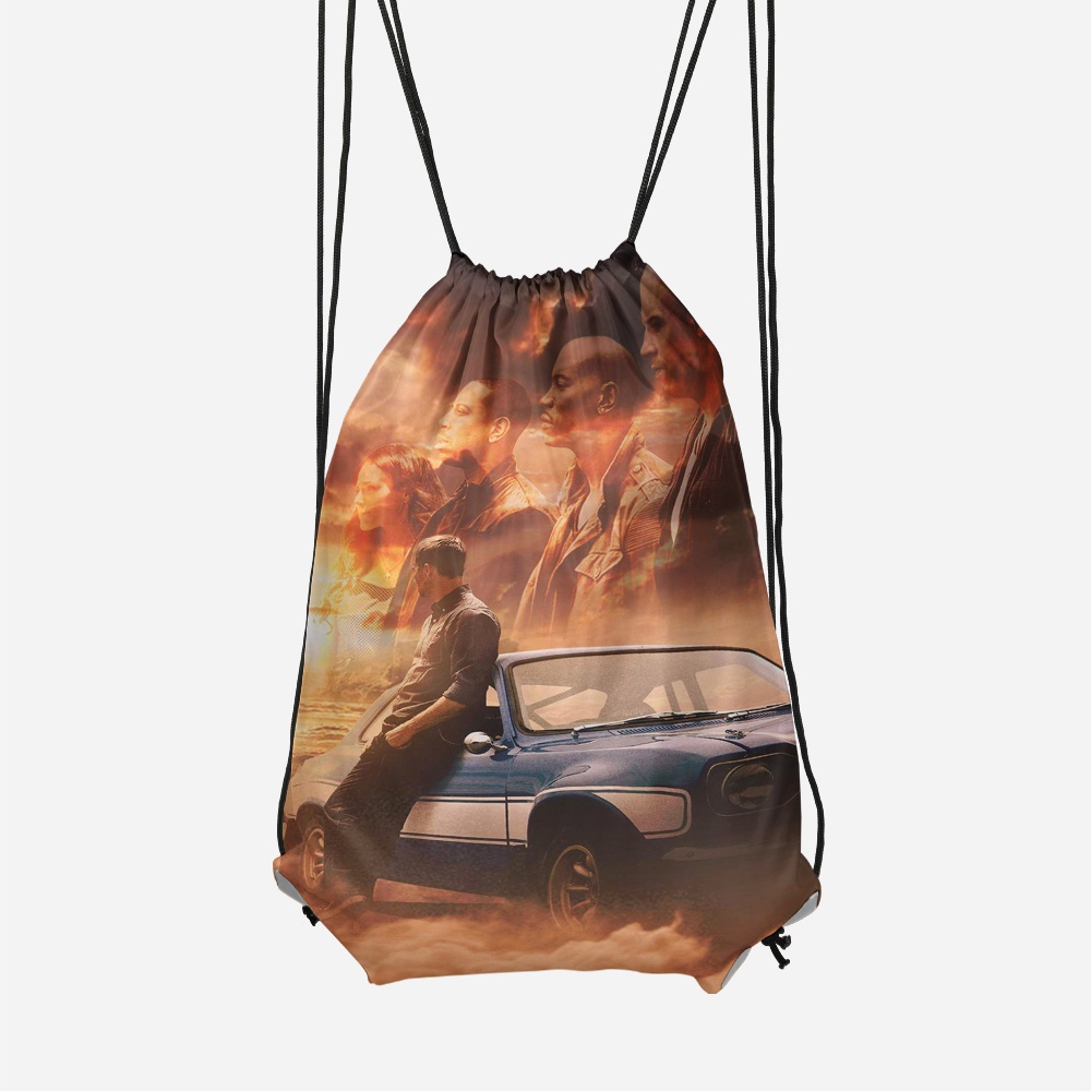 Tas serut String bag Tas Punggung Fast & Furious 9 3D Fullprint Terbaru dan Termurah Art 3