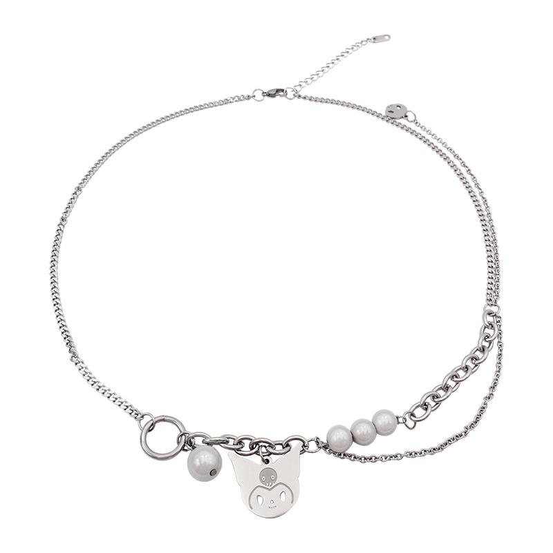 Kalung Mutiara Multilayer Untuk Aksesoris