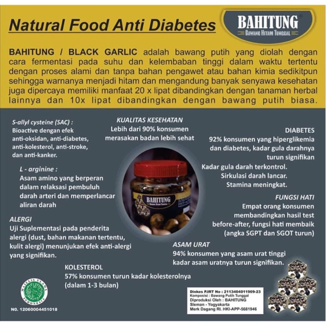 

Bawang Hitam Tunggal (Bahitung)