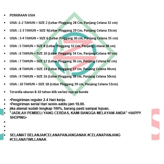 COD CELANA PENDEK ANAK CINO PREMIUM WARNA HITAM USIA 1-12 TAHUN/ OSHBOSSPREMIUM-3