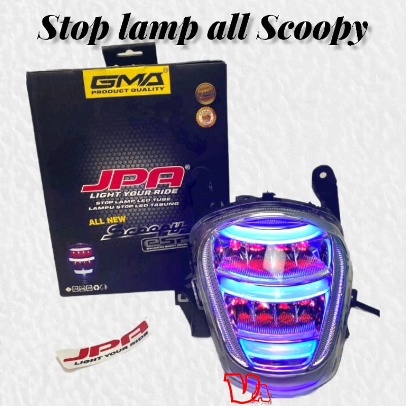 Stop Lamp Scoopy New ESP JPA Lampu Stop All New Scoopy ESP JPA LED StopLamp JPA Scoopy New Ring 12 l
