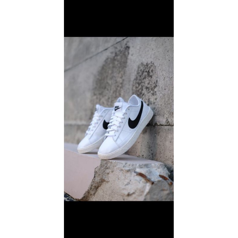 Nike Blazer white list black