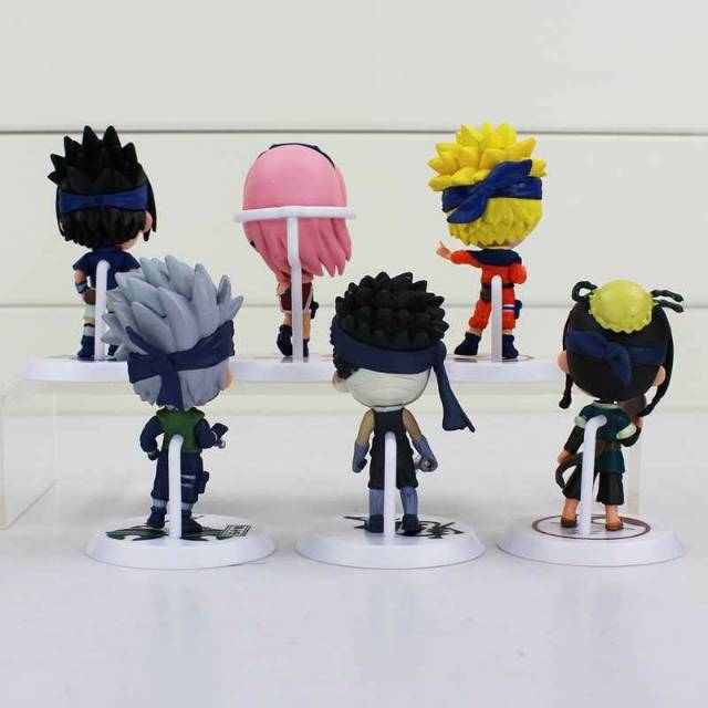 Action Figure Miniatur Model Naruto 6 PCS