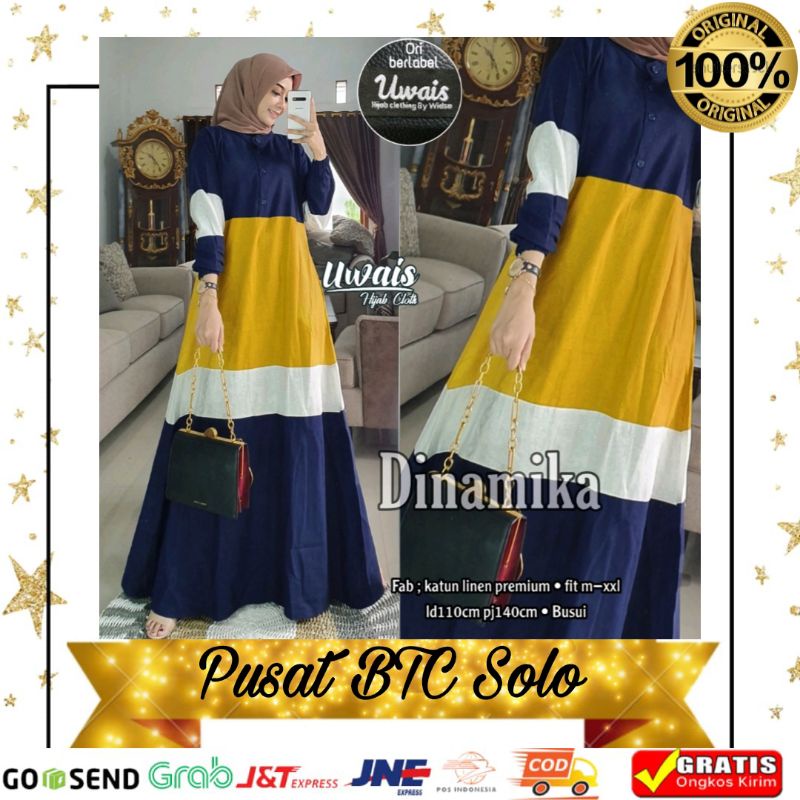 ✓RESTOCK✓ DINAMIKA || ORIGINAL BY UWAIS HIJAB { BERLABEL UWAIS }