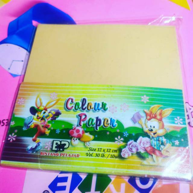 

Origami 12x12 (Kertas Lipat) 30 Lembar