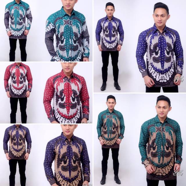 Kemeja Batik New Arrival Motif Distro
