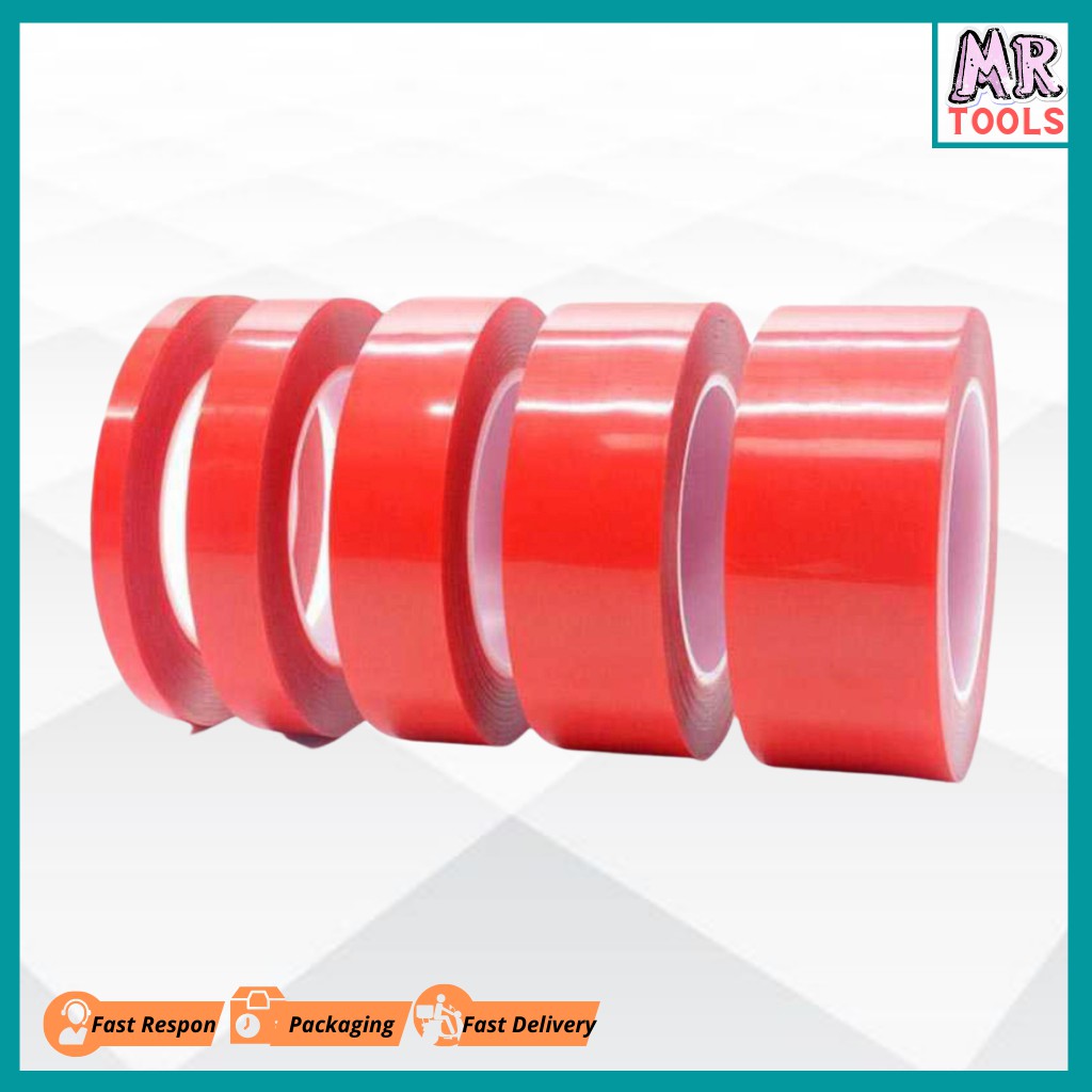 

Perekat Double Tape Acrylic Adhesive Transparent Sticker - Double Tape