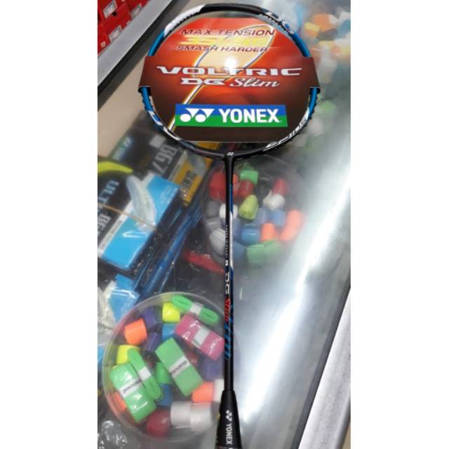 RAKET BADMINTON YONEX VOLTRIC 8 DG SLIM - TENSION 35 LBS - ORIGINAL
