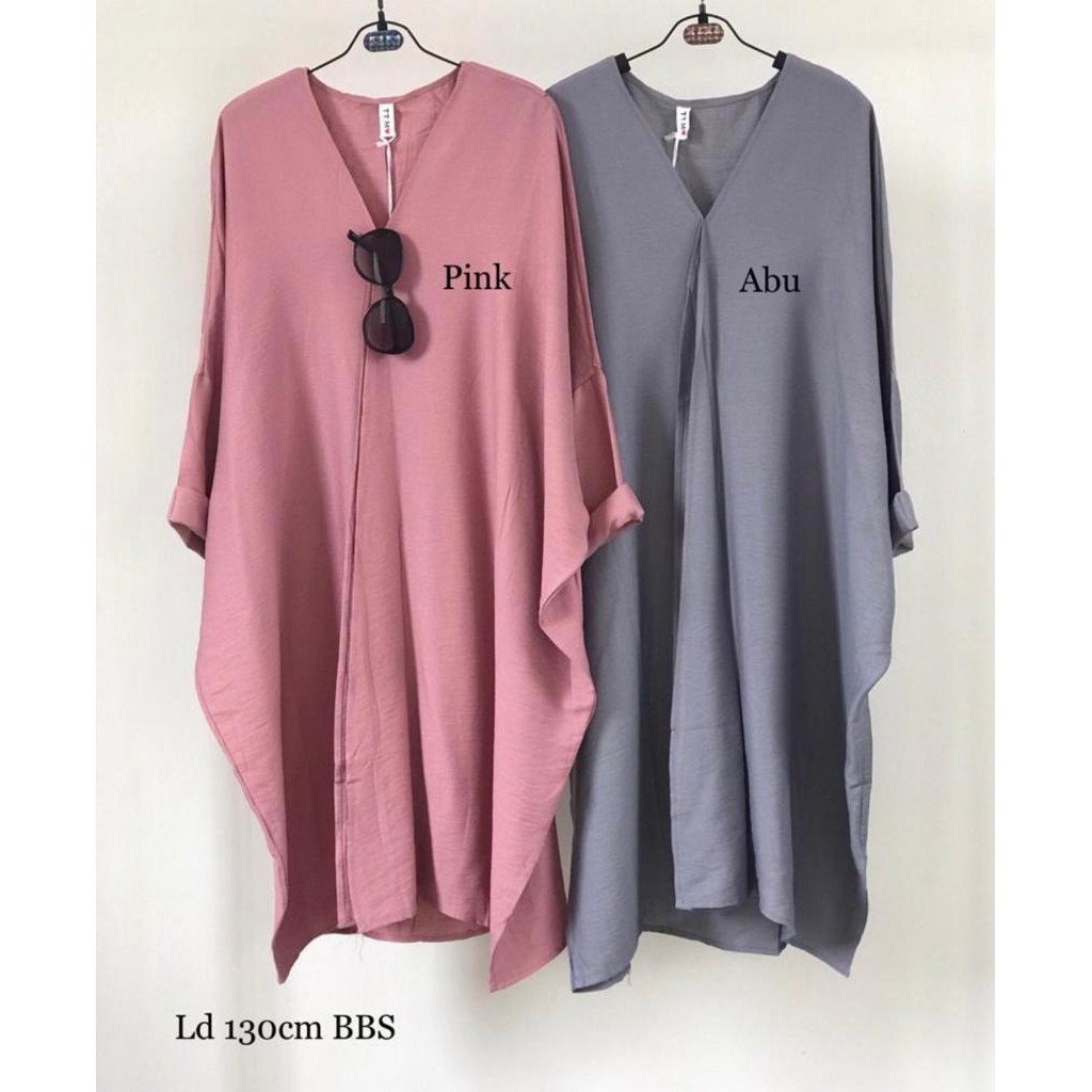 LONG TUNIK POLOS IMPORT BBS
