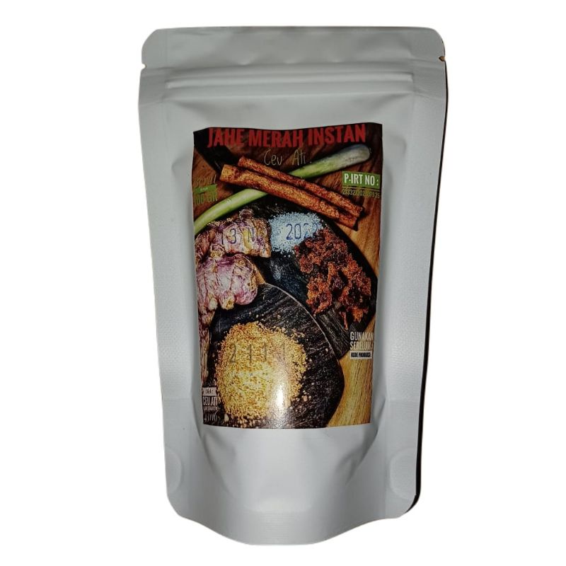 

Jahe merah serbuk Ceu ati (BPOM) 100% bahan alami