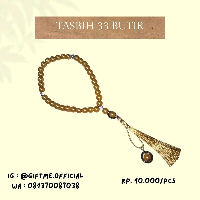 Tasbih 33 Butir