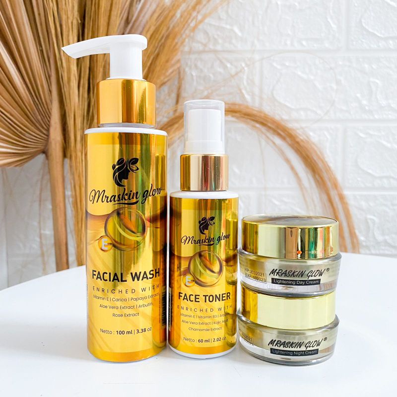 PAKET SUPER GLOWWING MRASKIN GLOW BPOM (COD)