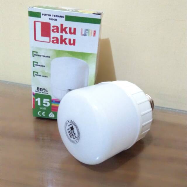 Lampu LED 15 watt - merek LakuLaku