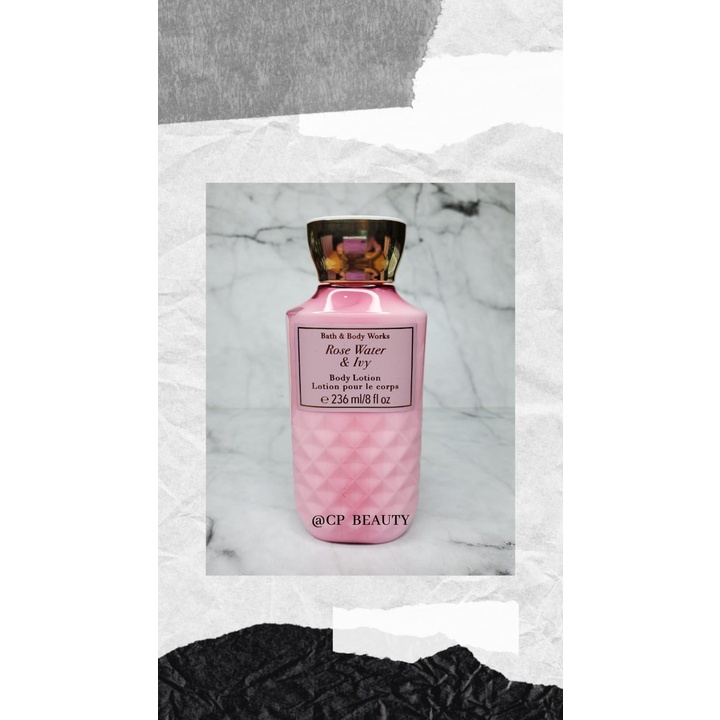 BATH & BODY WORKS BODY LOTION ROSE WATER & IVY 236ML NEW