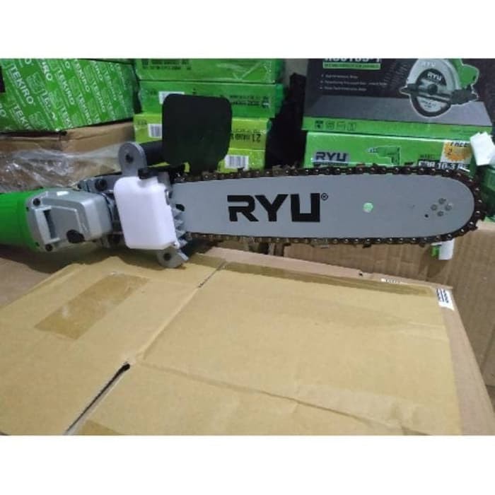 Mini Chainsaw RYU Chain Saw Adaptor Mesin Gerinda Tangan