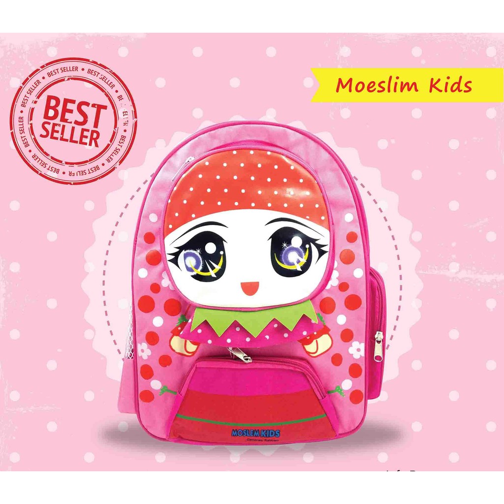 *TERBARU* Tas Anak Sekolah untuk Perempuan model Strawberry