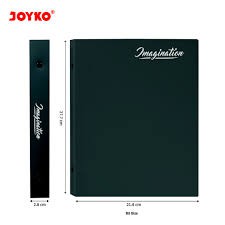 Binder B5 Joyko 1 Warna Polos Putih Gold Abu Muda Abu Tua M-140