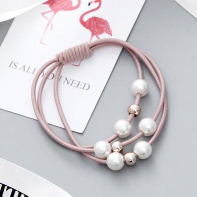 FYGALERY ACC103 Ikat Rambut Body Jewerly Karet Rambut Mutiara Wanita Aksesoris Rambut Fashion Korea Murah-5