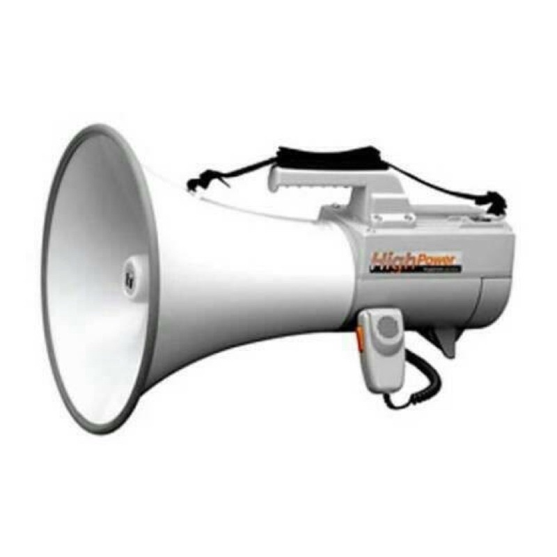 TOA Megaphone Pengeras Suara ZR-2930W ZR2930W ZR 2930 W Peluit