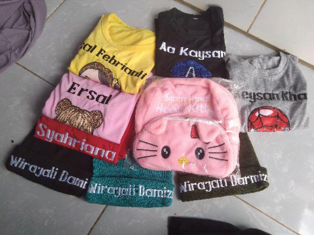 Tas Karakter Anak Bordir