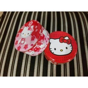 BOX KALENG KITTY storage box kotak bulat penyimpanan hello kitty hk storage box jumbo