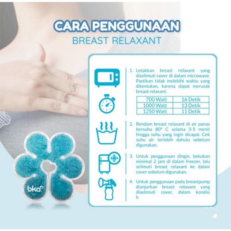 BKA Breast Relaxant Penghangat Payudara Anti Mastitis Kompres Hangat Dingin Ibu Hamil Menyusui