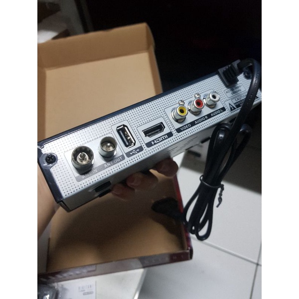 STB set top box LUBY DVB-T2-01 siaran TV digital receiver