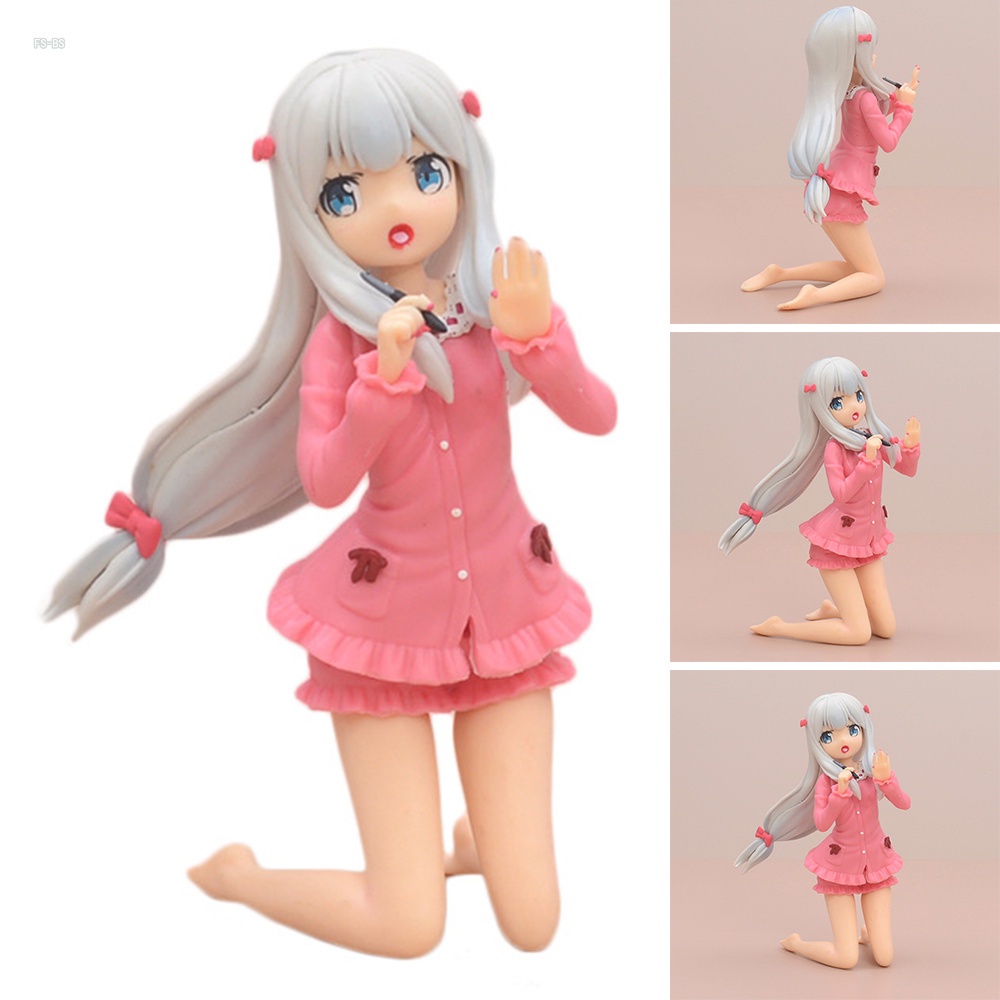 Mainan Action Figure Model Anime Sensei Izumi Sagiri Manga Bahan PVC Untuk Dekorasi Mobil