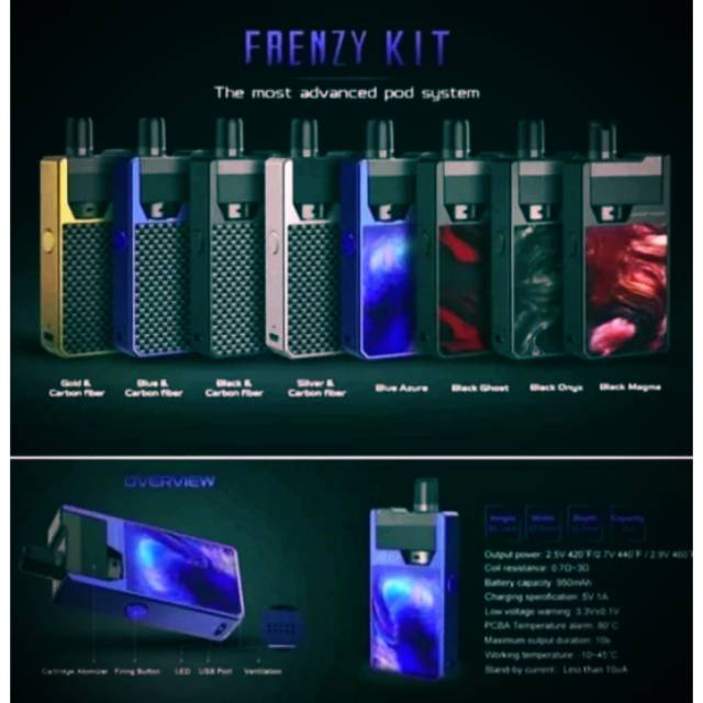 Jual Pod Frenzy Terlengkap & Harga Terbaru Mei 2026