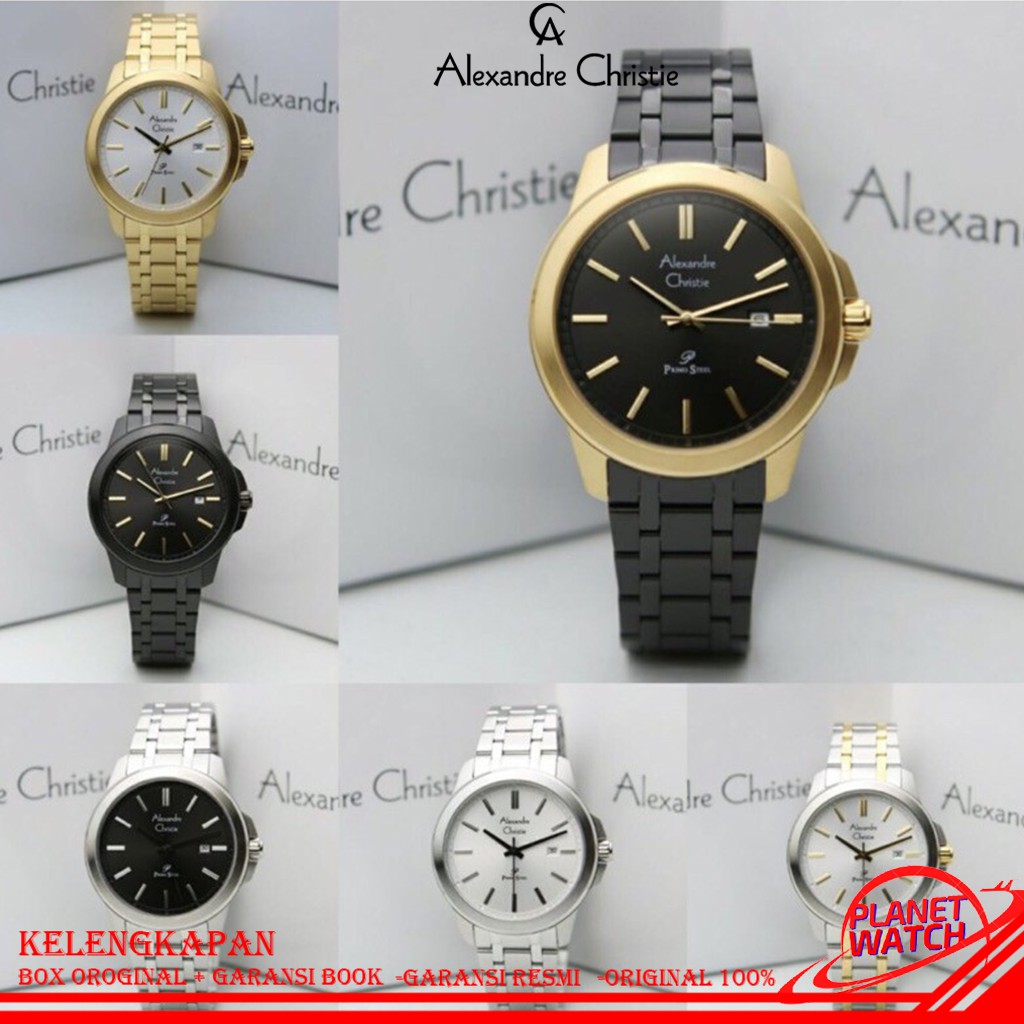 ALEXANDRE CHRISTIE PRIA ORIGINAL JAM TANGAN ALEXANDRE CHRISTIE PRIA JAM ALEXANDRE CHRISTIE AC 1017
