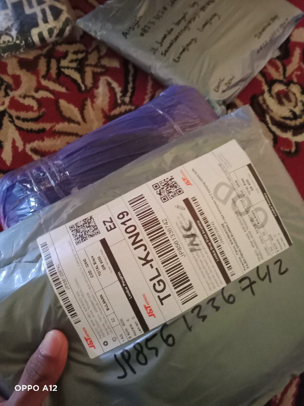 Gamis Batik Bunga Cantik