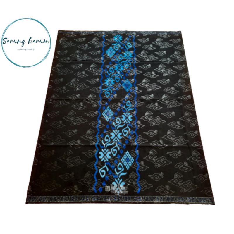 Sarung - Sarung Bali lestari - Hitam Biru
