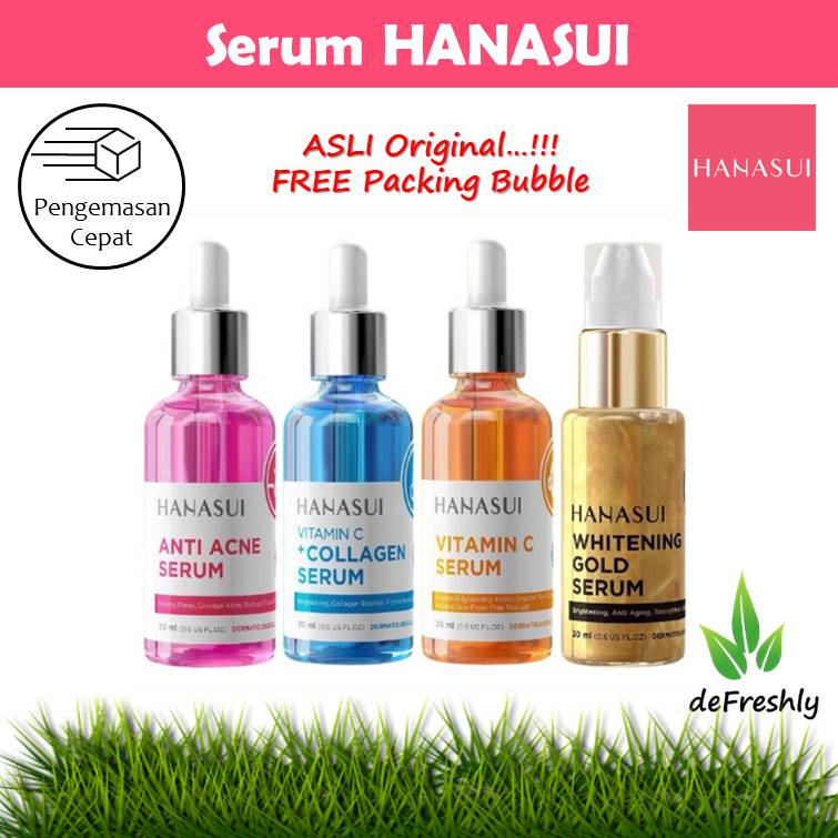 HANASUI - Serum Wajah | hanasui serum gold, serum vitamin C, serum anti acne, power serum