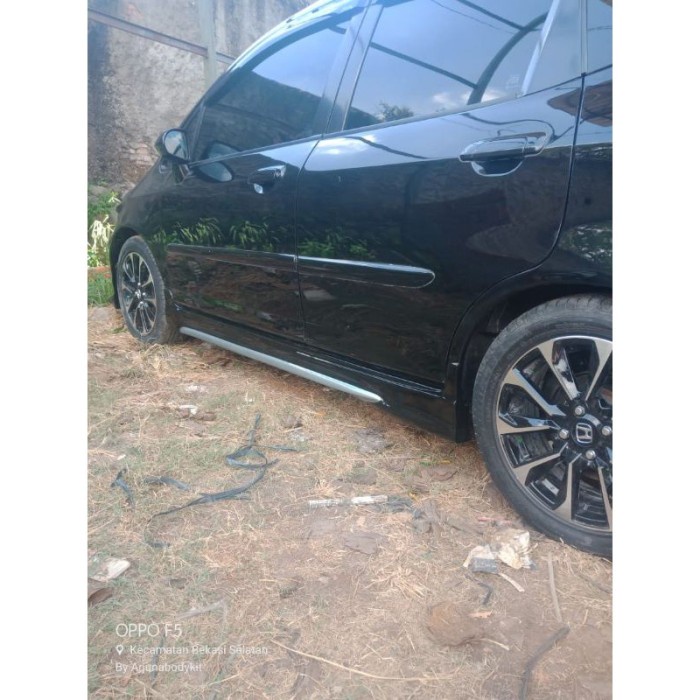 AKSESORIS MOBIL BODYKIT HONDA JAZZ 2004 2005 2006 2008 2007 mugen rs - Duraflex Material