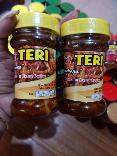 

Stok ready Sambal teri machona READY