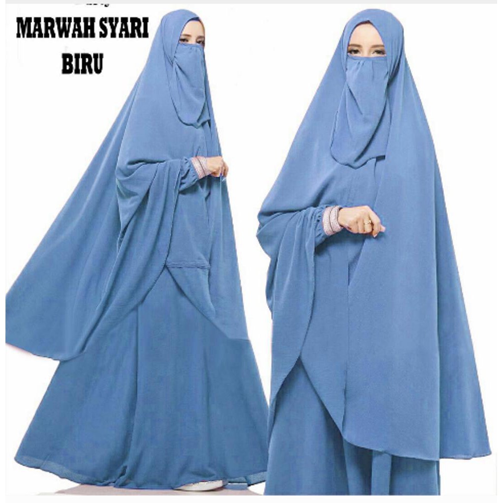 GAMIS MARWAH SYARI CADAR Chaedw Shop